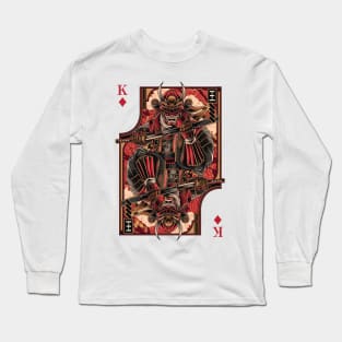 Samurai of Diamonds Long Sleeve T-Shirt